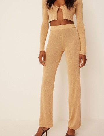 Pantaloni Na'kd, bej