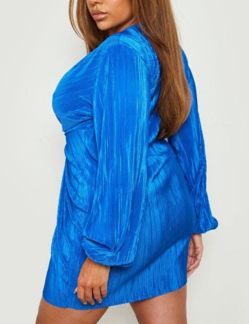 Rochie mini Boohoo, albastru