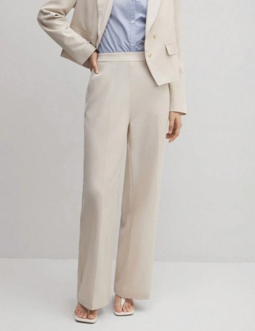 Pantaloni Shein, crem