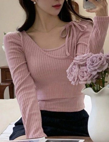 Bluză Shein DAZY, roz