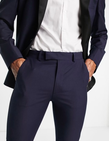 Pantaloni ASOS, bleumarin