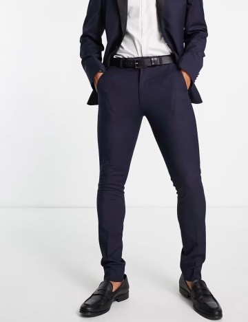 Pantaloni ASOS, bleumarin