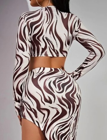 Top Shein, mix culori