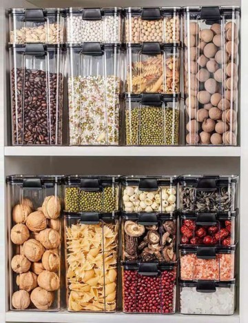 Recipient de conservare a alimentelor Shein, transparent