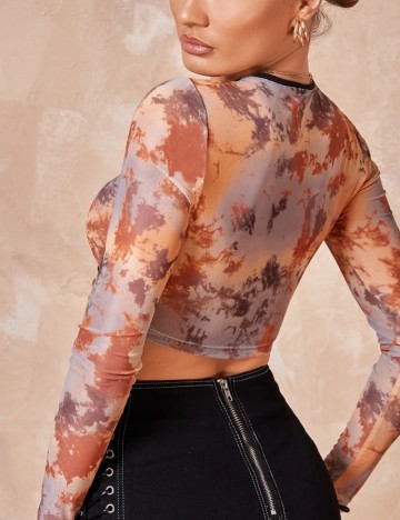 Top Shein, mix culori