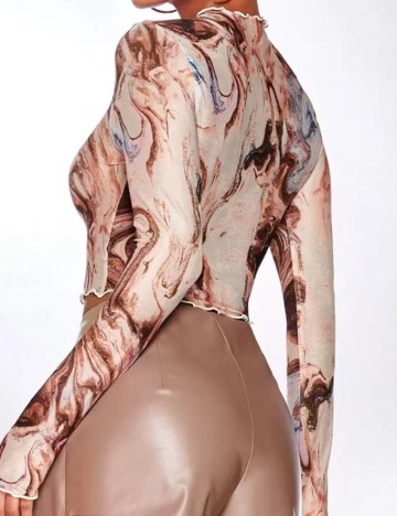 Bluză Shein, mix culori