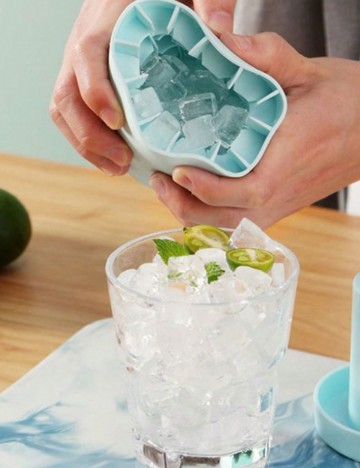 Forma pentru cuburi de gheata Shein, turcoaz