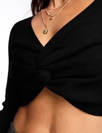 Bluză Miss Selfridge, negru