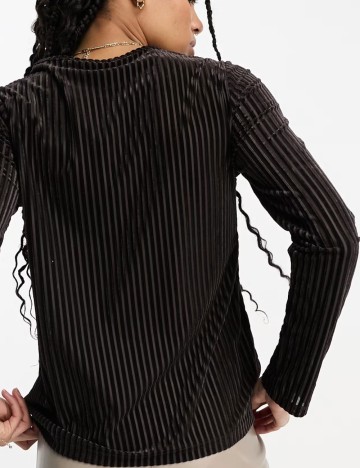 Bluză Urban Threads, maro