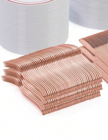 Set furculițe Shein, bronz