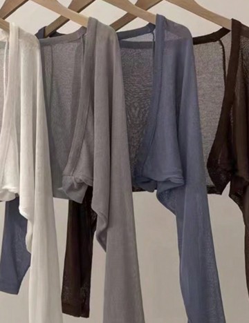 Bolerou Shein, albastru