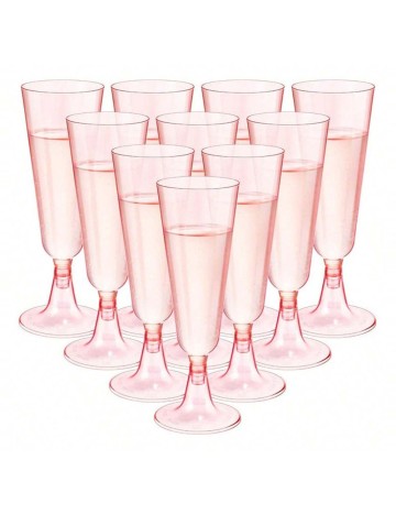 Set pahare de plastic Shein, roz