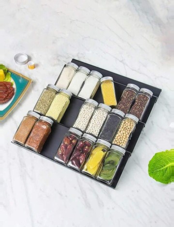 Organizator  pentru condimente Shein, negru