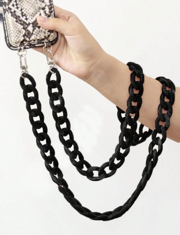 Accesoriu telefon Shein, negru