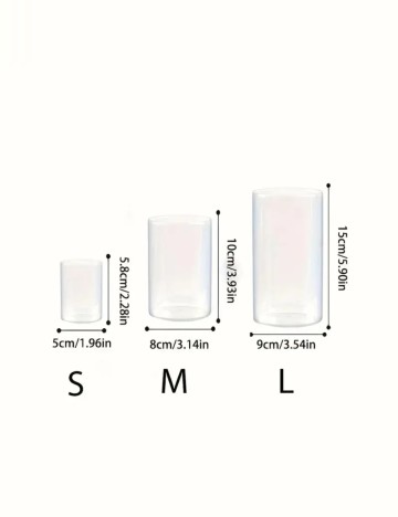 Ghiveci Shein, transparent