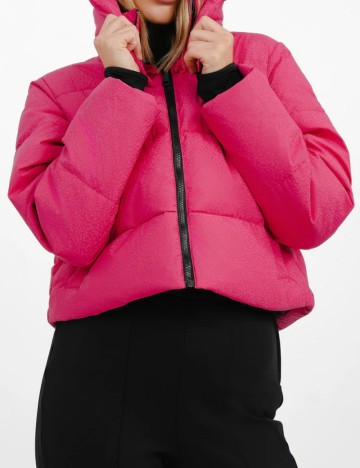 Geacă Threadbare, roz