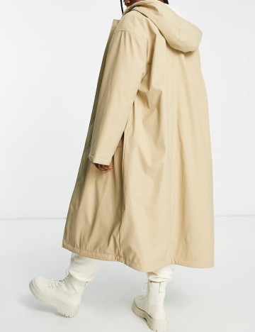 Jachetă lungă ASOS, bej