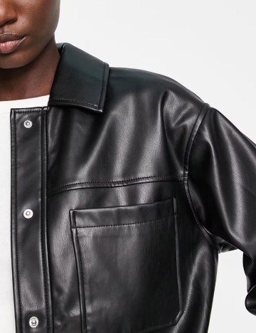 Jachetă ASOS, negru