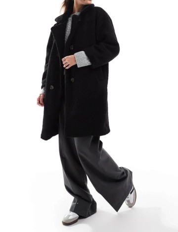 Palton DON'T THINK TWICE, negru