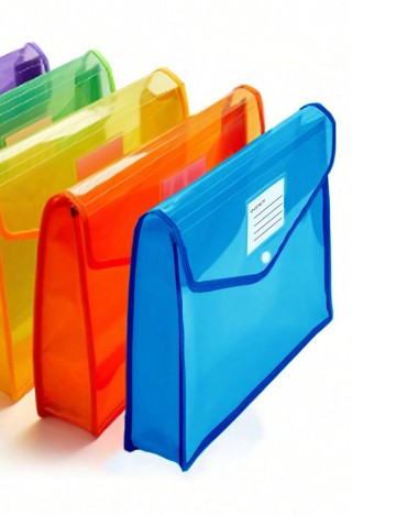 Dosar din plastic Shein, albastru