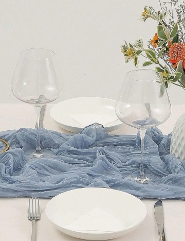 Napron Shein, albastru