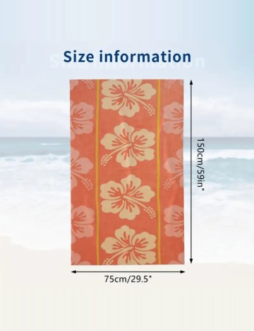 Prosop De Plajă Shein, mix culori