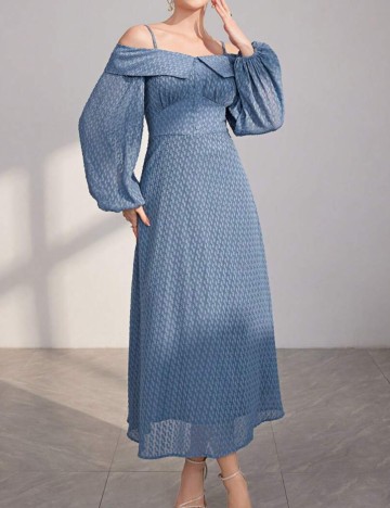 Rochie midi Shein, albastru