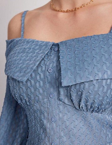 Rochie midi Shein, albastru