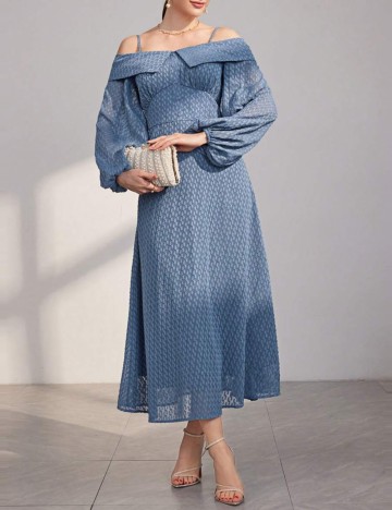 Rochie midi Shein, albastru