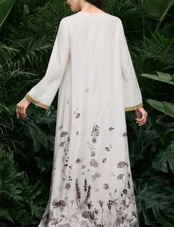 Rochie midi Shein, crem