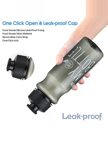 Sticlă de apă Shein, negru