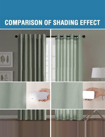 Draperie Shein, kaki