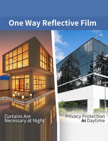 Folie protecție solară fereastră Shein, argintiu