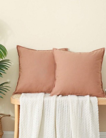 Față de Pernă Shein, maro