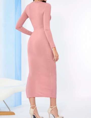 Rochie maxi Shein, roz