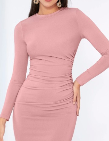 Rochie maxi Shein, roz