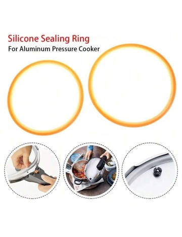 Inel din silicon pentru oală Shein, portocaliu