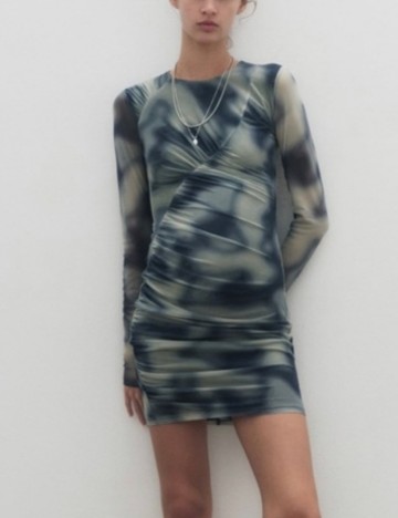 Rochie mini Zara, mix culori