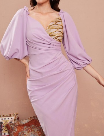 Rochie midi Shein, mov