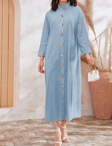 Rochie maxi Shein, albastru