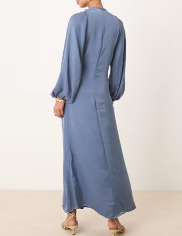 Rochie maxi ASOS, albastru