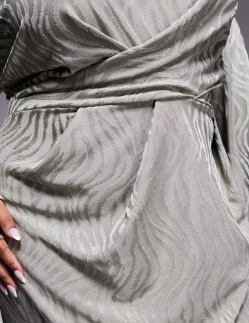 Rochie maxi ASOS, verde