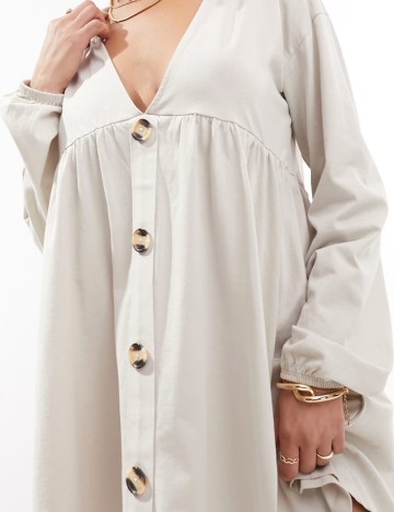 Rochie mini ASOS, bej