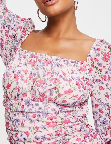 Rochie mini Parisian, roz