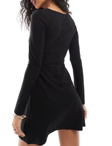 Rochie mini Miss Selfridge, negru