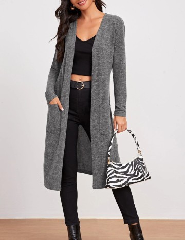 Cardigan Shein, gri