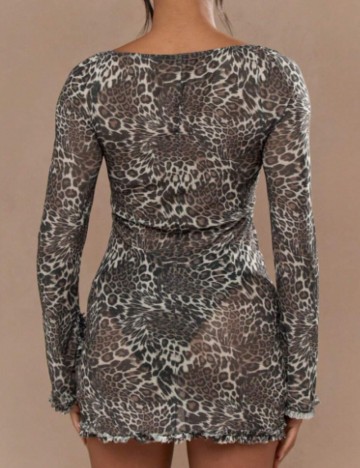 Rochie mini Shein Missguided, mix culori