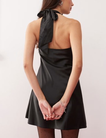 Rochie mini Miss Selfridge, negru