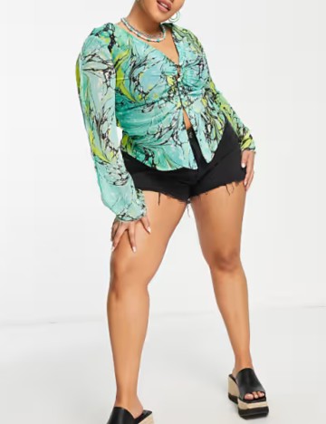 Cămașă ASOS, mix culori