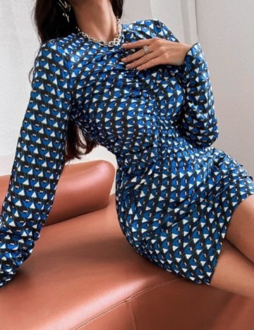 Rochie mini Zara, albastru